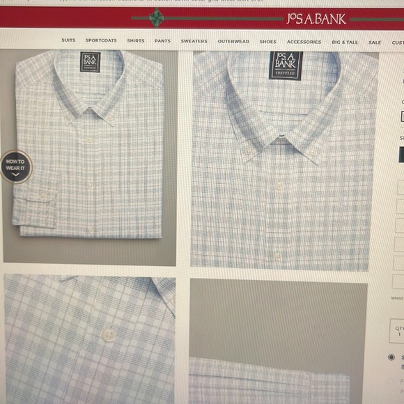 Light blue with white flannel. Brand new but with no tag , perfect condition. - Picture 7 of 8